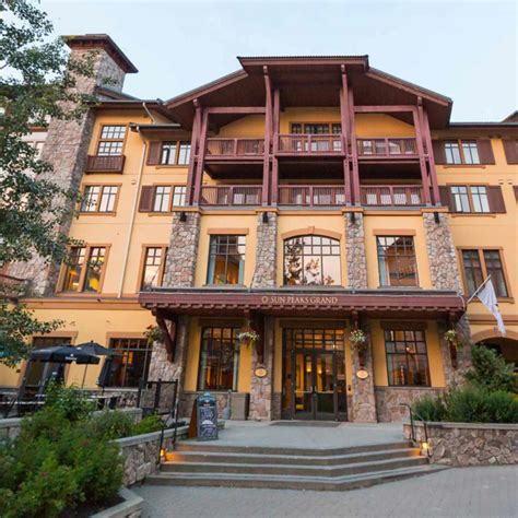 Sun Peaks Grand Hotel And Conference Centre 2024 2025 Travelbag