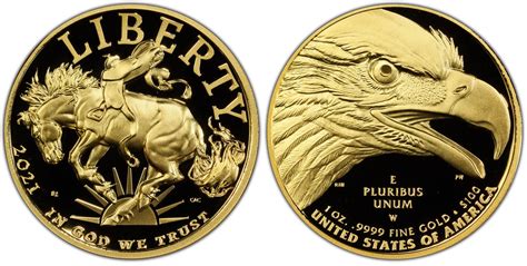 2021 W 100 American Liberty High Relief 9999 Fine Dcam Proof
