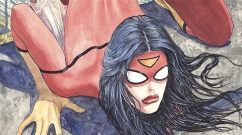 Marvels Fix For Its Sexist Spider Woman Cover Putting A Logo Over Her