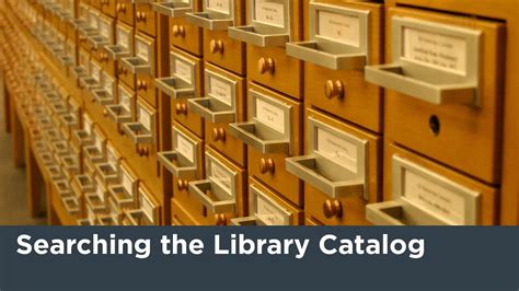 Searching The Library Catalog Tutorial Youtube