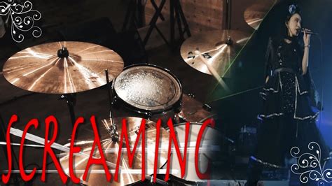 【band Maid Screaming】drum Cover Youtube