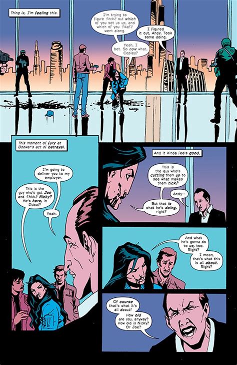 I've actually been in a bout of frustration trying to figure out how to go about getting exposure. The Old Guard #5 | Image Comics