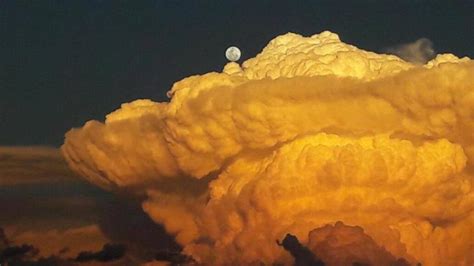 Powerful Cumulonimbus Cloud Appears In The Sky Of South Africa