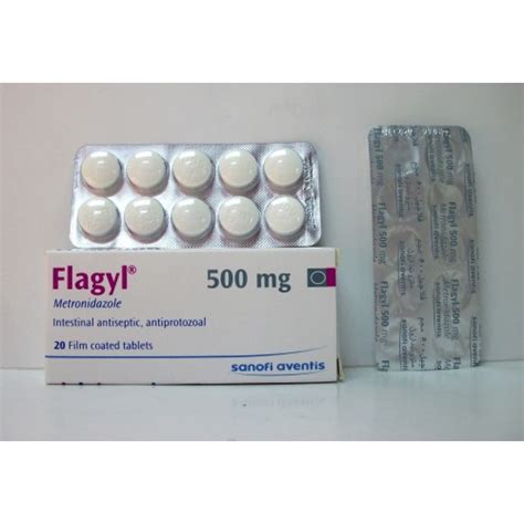 Flagyl 500mg Tablets Rosheta
