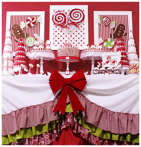 Put your family's own touch on your christmas tree by crafting decorations together. Kara's Party Ideas Candy Land Christmas Party | Kara's ...
