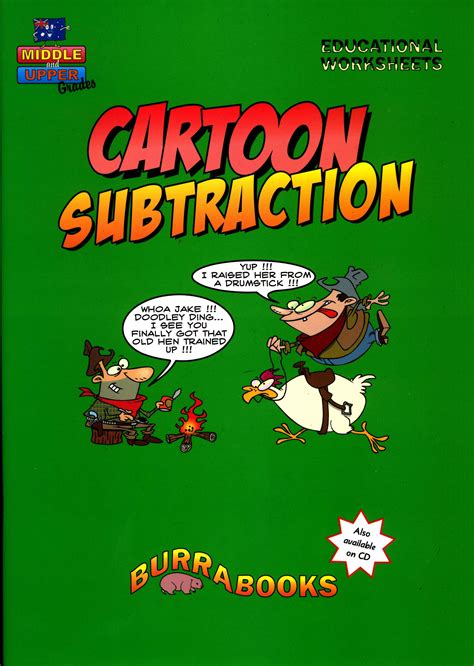 Cartoon Subtraction Burrabooks Australian Educational Books