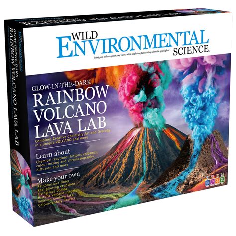 Rainbow Volcano Lava Lab Wild Science