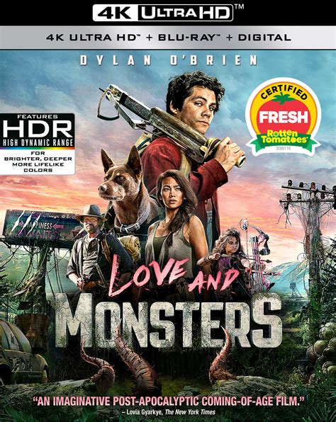 Dei mostri invadono la terra e i due sono costretti a separarsi. Love and Monsters Includes Digital Copy [4K Ultra HD Blu ...