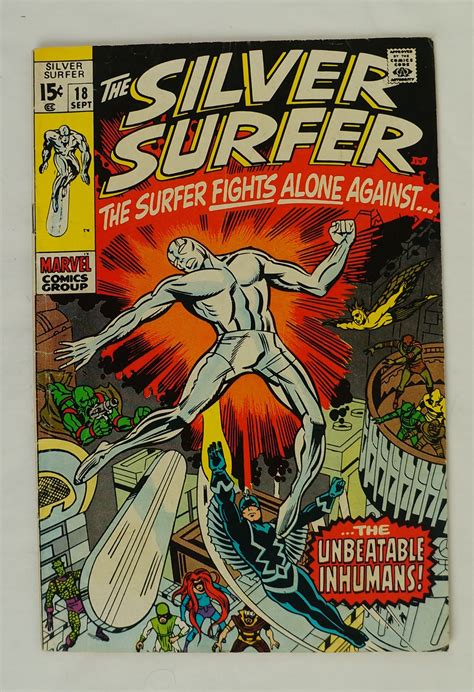 Lot Detail Silver Surfer September 1970 Marvel Comic