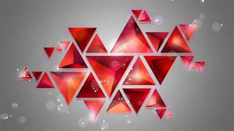 Red Geometric Shapes Wallpapers Top Free Red Geometric Shapes