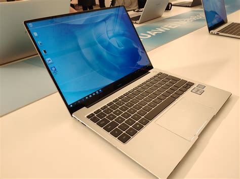 On the minimalist exterior, there's a huawei logo on the back, vents, speakers, and rubber feet on the bottom, and ports on the left and right. Huawei MateBook 14 and Huawei MateBook X Pro (2019) Announced