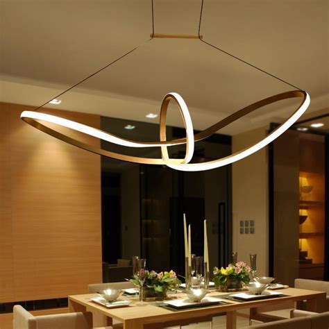 Buy Twisted Led Pendant Light Modern Style Ceiling Lamp At Lifeix
