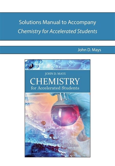 알라딘 Solutions Manual To Accompany Chemistry For Accelerated Students