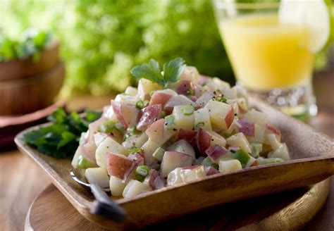 First, i make sure to use waxy potatoes, the smaller the better. Potato Salad with Citrus Dressing - Easy Diabetic Friendly ...
