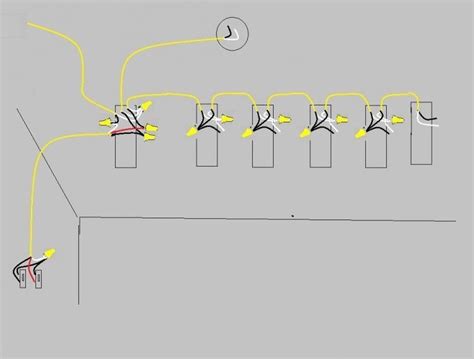 A transfer switch is an electrical switch that switches a load between two sources. How to Wire Two Light Switches With 2 lights with One Power Supply diagram | Home Renovation ...