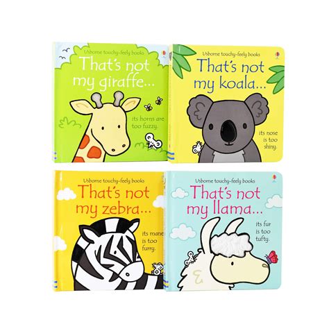 Thats Not My Zoo Collection Usborne Touchy Feely 4 Books Box Set Fio