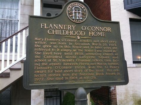 Flannery Oconnor Childhood Home Savannah Ga Usa Beyond The Lamp