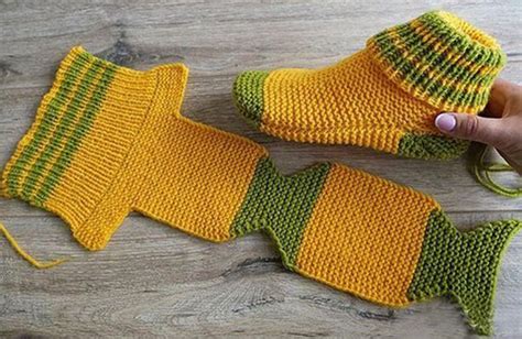 Amazing Knitting Two Needle Socks Knit Pattern