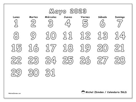 Calendario Mayo De 2023 Para Imprimir 47ld Michel Zbinden Es Reverasite