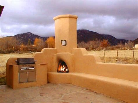 Outdoor Kiva Fireplace For Outdoor Entertaining Day Or Night Outdoor