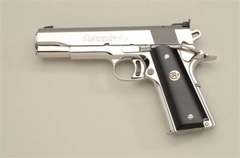Super cup 2021 scores service is. Colt Gold Cup National Match Eldorado semi-auto pistol, .38 Super cal., 5" barrel, nickel finish,