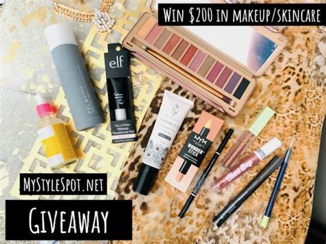 Giveaway Enter To Win 200 In Makeup And Skincare Mystylespot