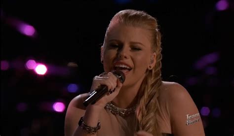 Jessie Pitts Holding Out For A Hero In The Voice Live Playoffs