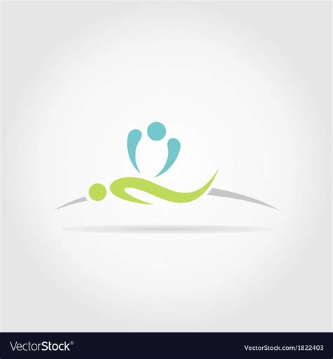 massage royalty free vector image vectorstock