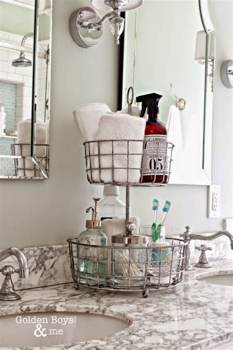 Ways To Organize A Bathroom Without A Medicine Cabinet Or Drawers