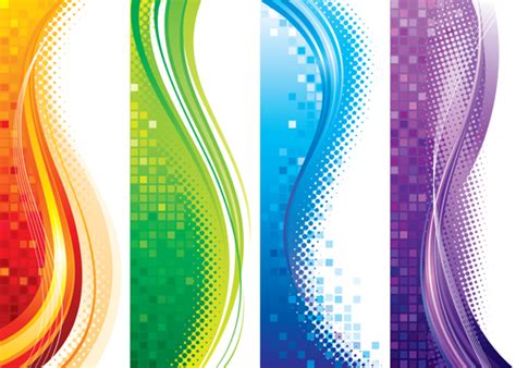 Brilliant Abstract Backgrounds Vector 05 For Free Download
