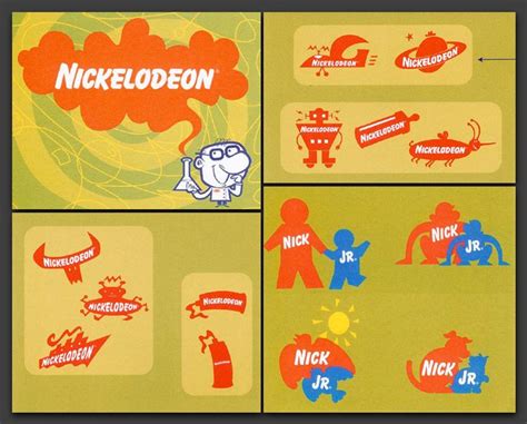 Nickelodeon Kids Shows Logos
