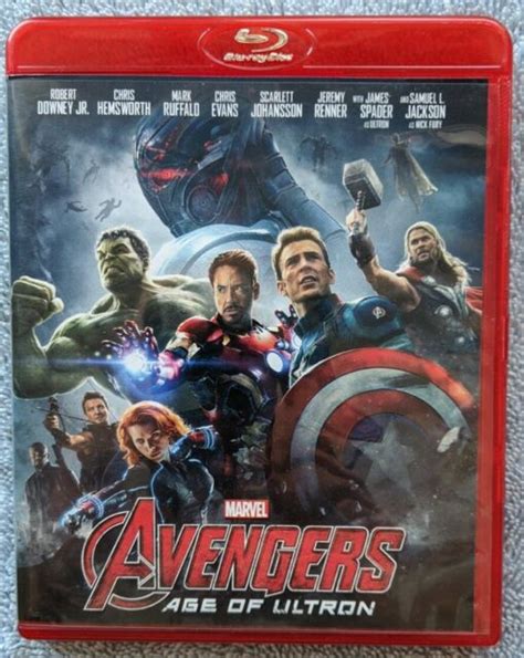Avengers Age Of Ultron Blu Ray Disc 2015 For Sale Online Ebay