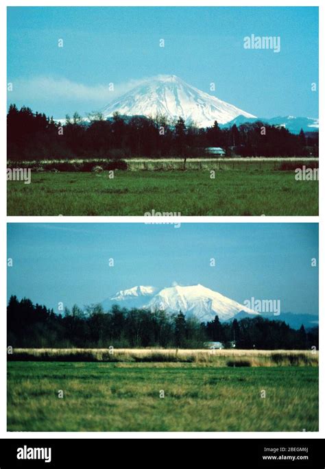 St Helens Before After Hi Res Stock Photography And Images Alamy