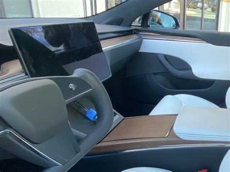 They have also cut the windows, put the wheel caps, and made some. Cybertruck's Yoke-Style Steering Wheel Revealed by Way of Model S and X Updated Interiors ...