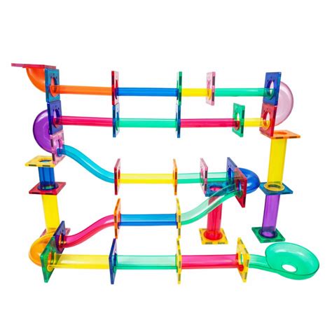 Magnetic Marble Run Set 120 Pieces