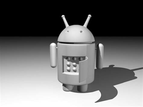 Android Robot 3d Model Maya Files Free Download Modeling 49057 On Cadnav