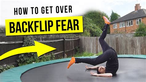 How To Get Over Backflip Fear Youtube