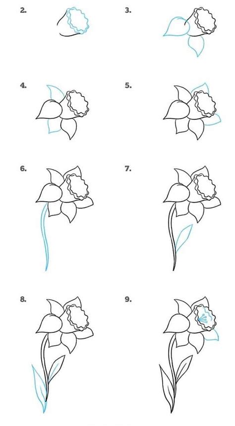 Close to 1,000 easy, step by step drawing guides. 1001 + ideas and tutorials for easy flowers to draw ...