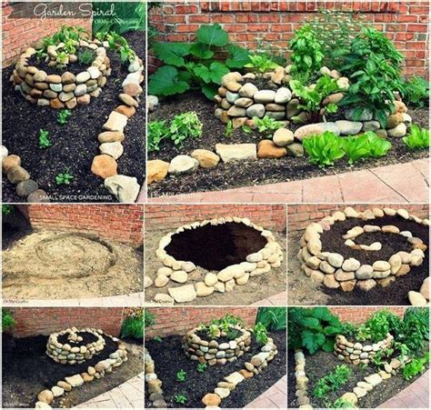 How To Build A Diy Herb Spiral Garden At Home How To Instructions