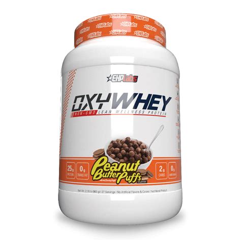 Ehplabs Oxywhey Lean Whey Protein Powder 25g Of 100 Pure Lean Non Gmo Whey Protein Blend