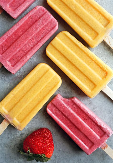 Paleo Vegan 2 Ingredient Fruit Popsicles Real Food With Jessica