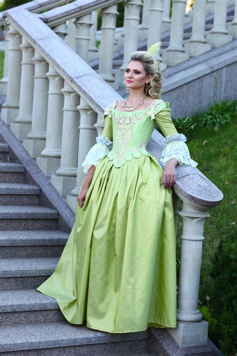 Marie Antoinette Dress 18th Century Gown Rococo Wedding Etsy