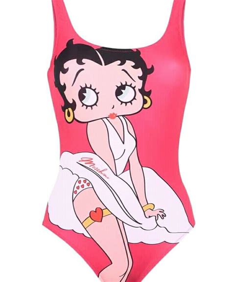 Pin By Anne On Betty Boop♡ Betty Boop Colorful Swimwear Print