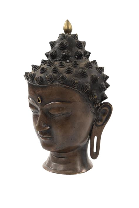 Antique Bronze Chiangsang Buddha Head on Chairish.com | Antique bronze, Antiques, Buddha head