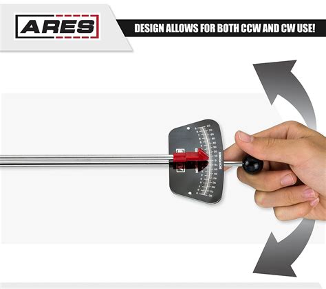 Ares 70214 0 800 Inchlb And 0 90 Newton Meter Torque Wrench 38 Inch