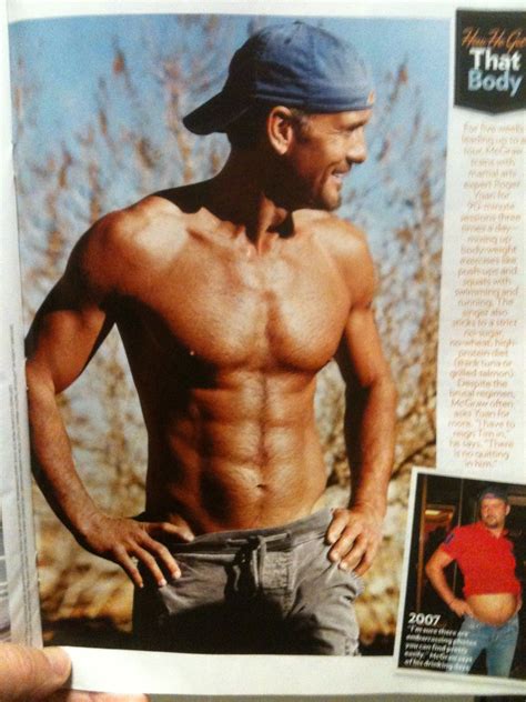 tim mcgraw sexy and sober and shirtless put a smile on your face pinterest tim