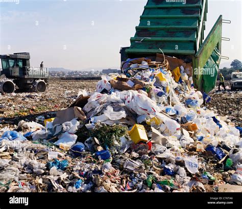 Landfill Waste Disposal Site At Hempsted Gloucester Stock Photo Alamy