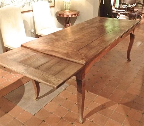 French Provincial Cherrywood Farmhouse Extending Dining Table C1850 At
