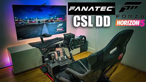Forza Horizon With The Fanatec Csl Dd Csl Pedals Clubsport