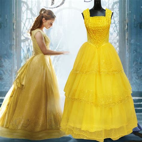 Beauty And The Beast Costumes Princess Belle Dresses Adult Fancy